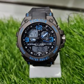 Skido dual time watch
