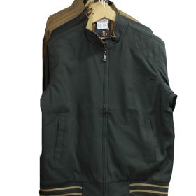 This premium beige jacket combines durability with a modern fit, featuring multiple pockets, lightweight warmth, and versatile style for any occasion. Perfect for casual or formal wear!