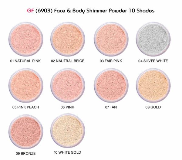 Face & Body Shimmer Powder by Glamorous Face