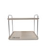 Tiered storage rack