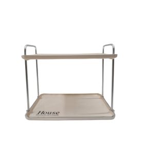 Tiered storage rack