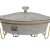 Ceramic chafing dish