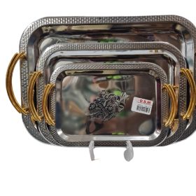 steel serving trays