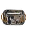 steel serving trays