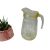 Vintage glass syrup pitcher. 