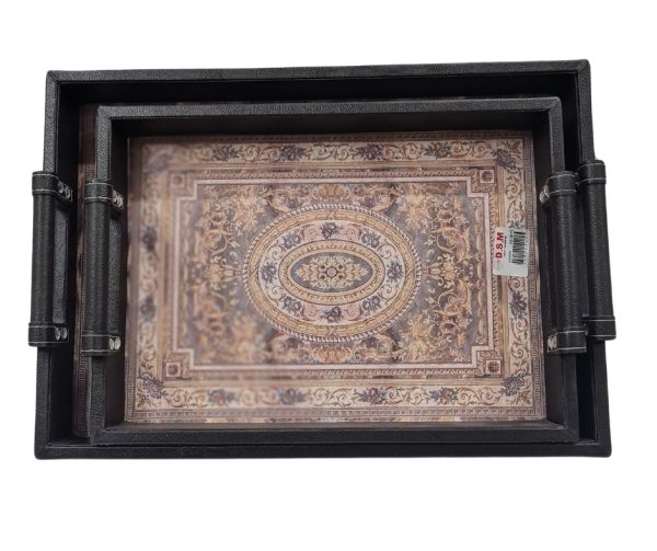Rectangular serving trays