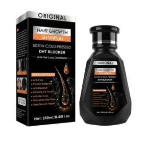 Hair growth shampoo biotins cold pressed DHT blocker 250ml
