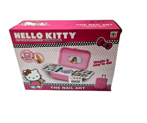 Hello kitty the nail art