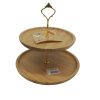 bamboo cake stand