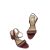 maroon women's sandals