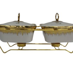ceramic chafing dish