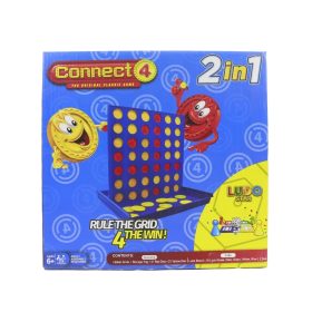 2-in-1 game set featuring Connect 4