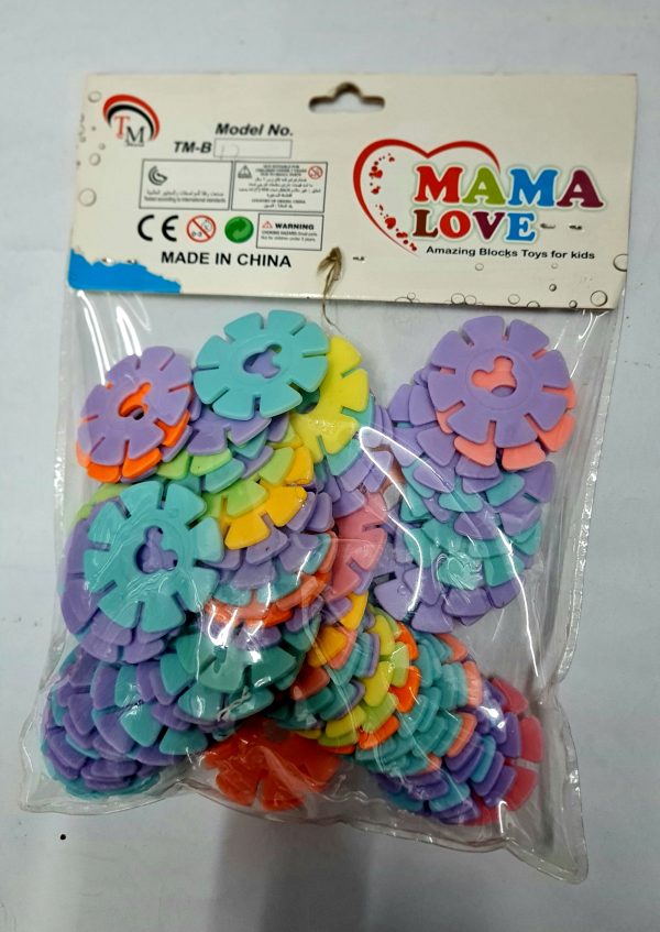 Snowflake-Shaped Building Blocks