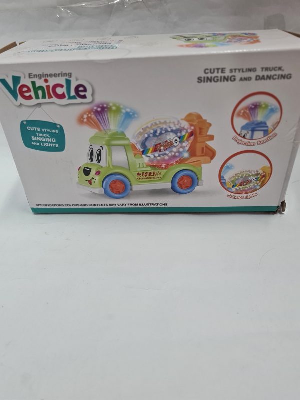 Construction Engineering Vehicle Toy With Light And Music