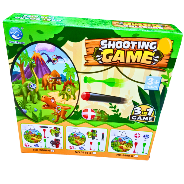 Dinosaur Shooting Game Set