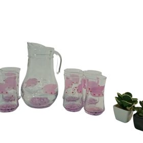 set of glassware