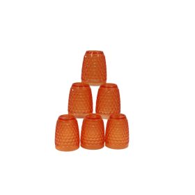 orange plastic water jug set