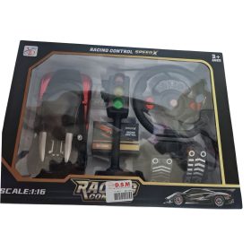 Racing Control Speed X" remote control car toy. 