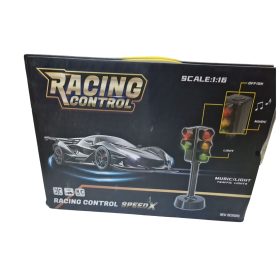 Racing Control Speed X" remote control car toy. 
