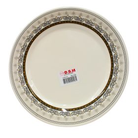 Round dinner plate