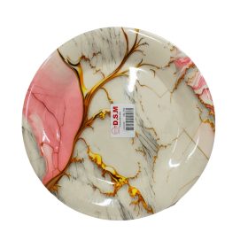Marable white plate