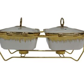 ceramic chafing dish