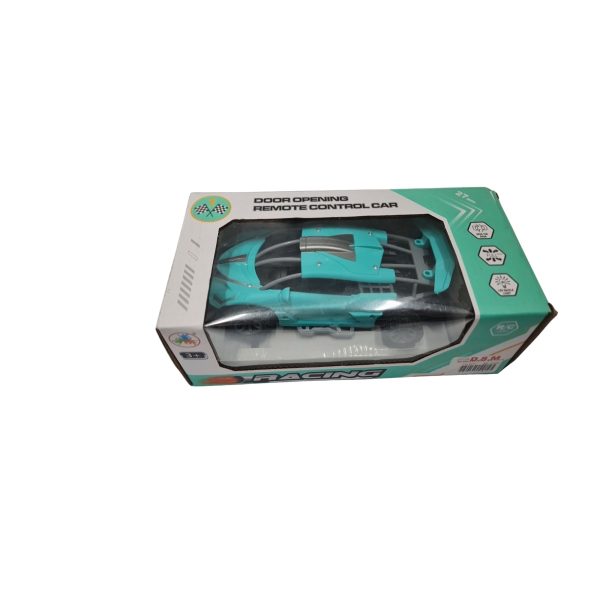 Blue Remote control (R/C) toy car, 