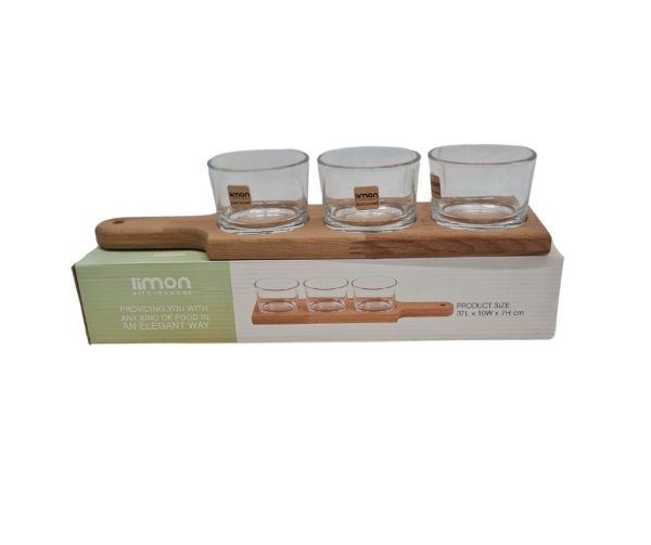 3-Piece Glass bowl set