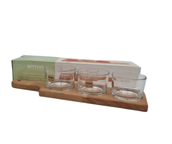 3-Piece Glass bowl set