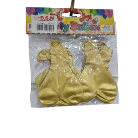 Golden and blue party  balloons.