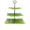 Three-tiered serving tray