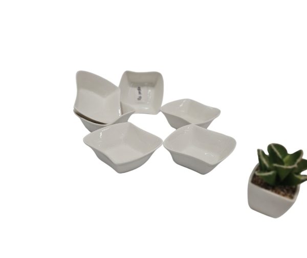 Six Villeroy & Boch New Wave Square Bowls.