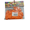 Orange party balloons.