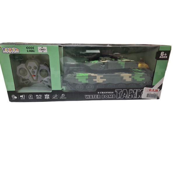 Remote-Controlled toy tank