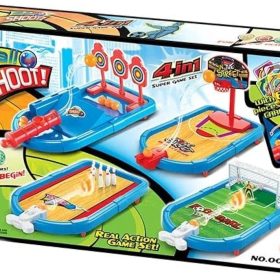 4-in-1 arcade game set
