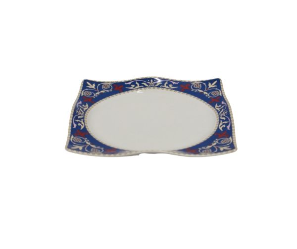 The plate's elegant design