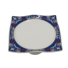 The plate's elegant design