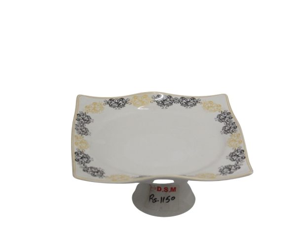 The plate's elegant design