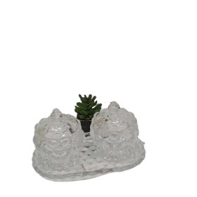 glass candy bowl set