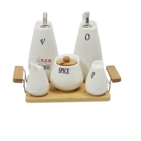White ceramic containers