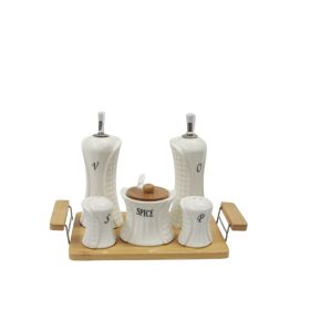White ceramic containers