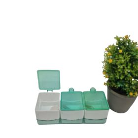 3- Portion spice case
