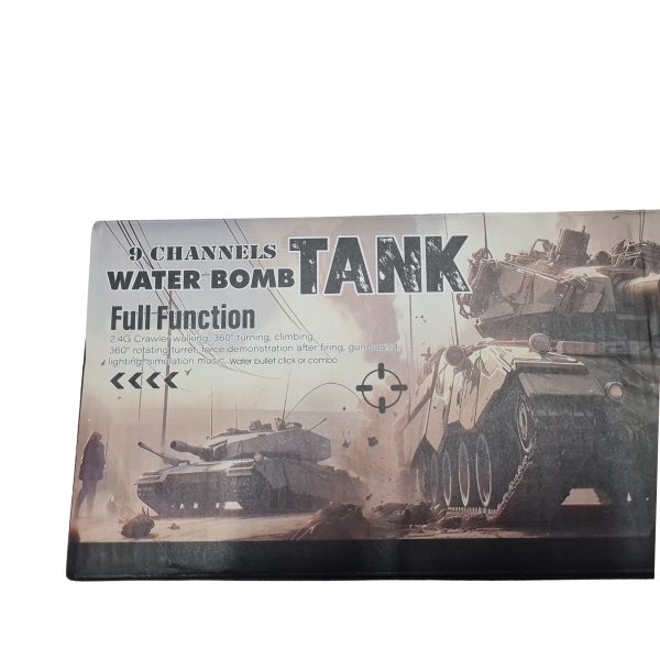 Remote-Controlled toy tank