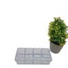 4-piece acrylic spice rack set. 