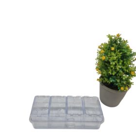 4-piece acrylic spice rack set. 