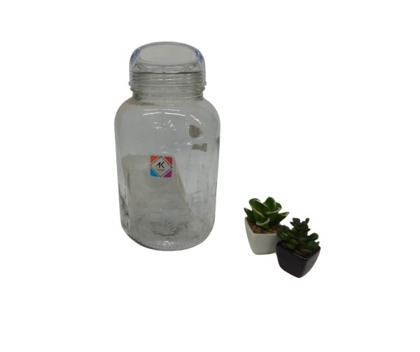 Almas Karan glass jar