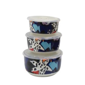 Three Nesting Bowl with lids