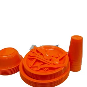 bright orange color