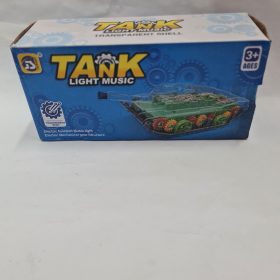 Battery-operated toy tank