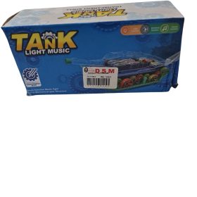 Battery-operated toy tank